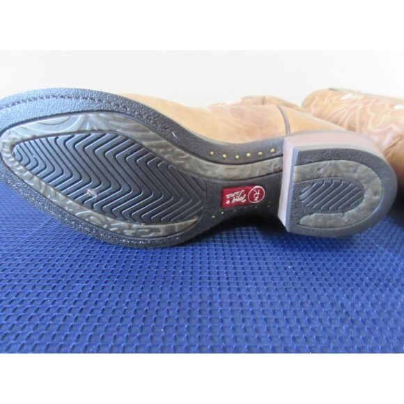 Tony Lama Western Boots Women 8B 3R 2305 130942SI06 Brown Patina Leather Cowgirl - Picture 2 of 11